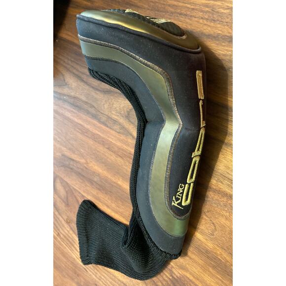 King Cobra Speed Driver Headcover - Black and Gold - Picture 5 of 5